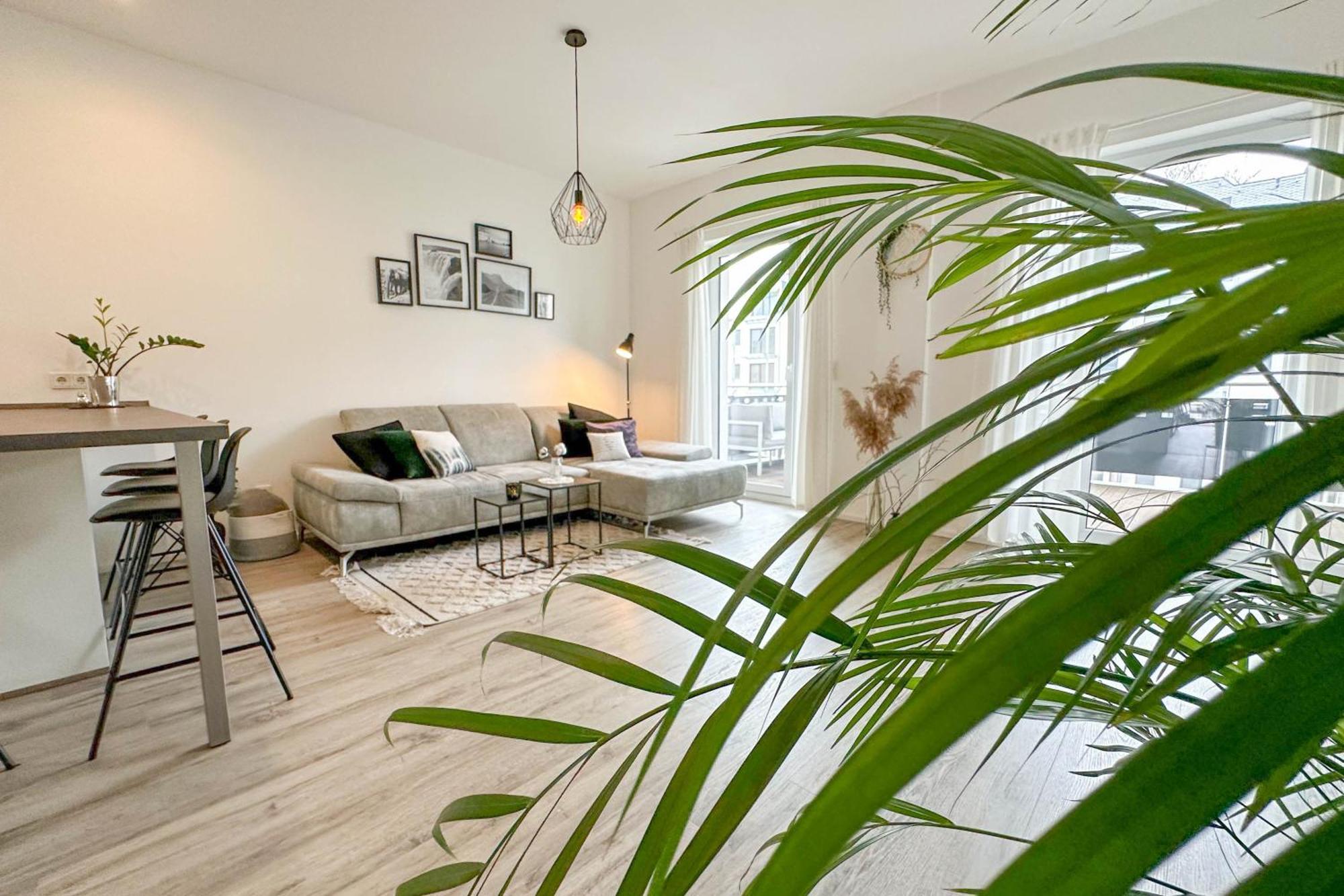 Modernes Trierer Cityloft Mit Grossem Balkon Экстерьер фото